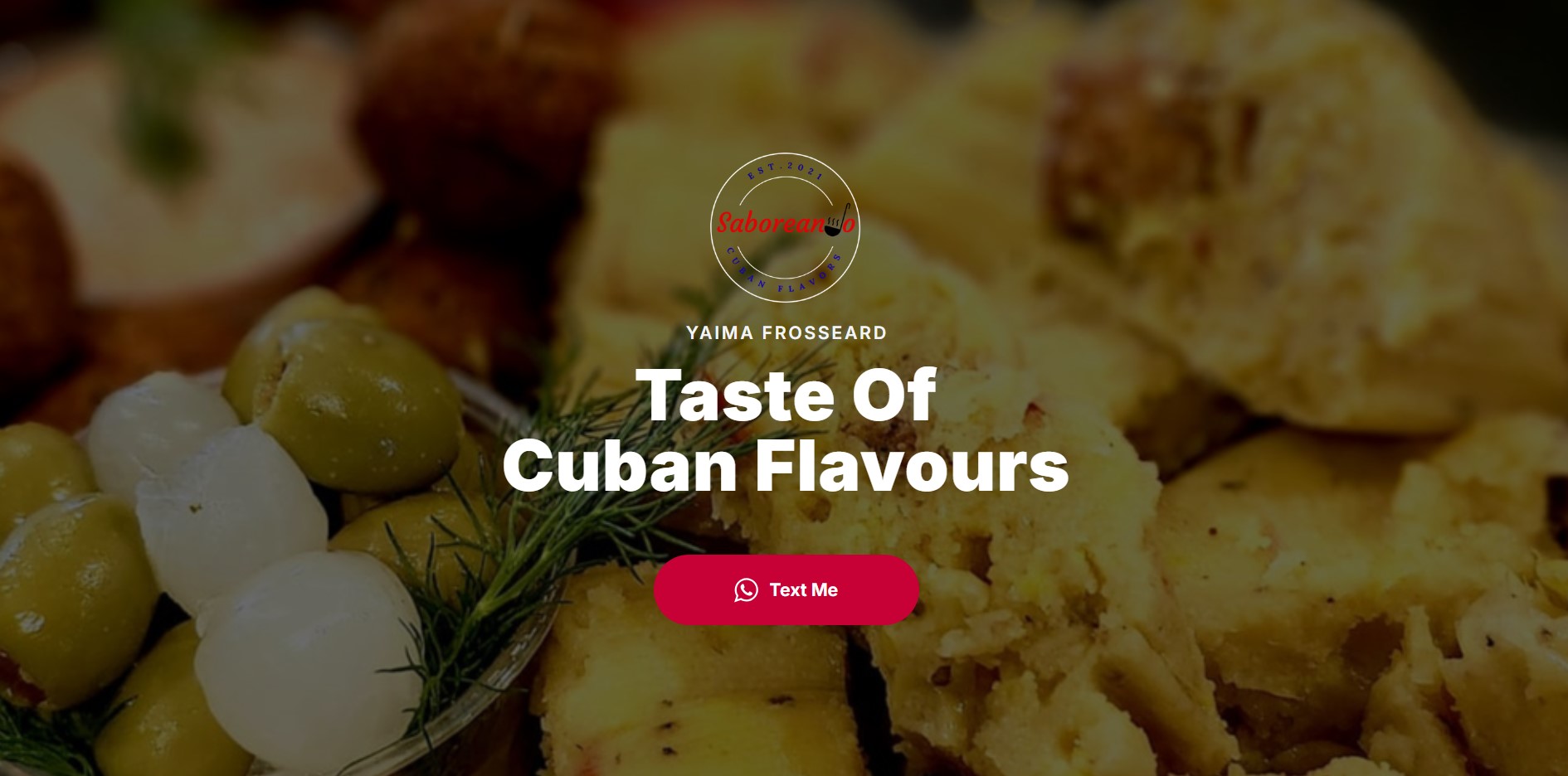 Yaima Frosseard - Taste Of Cuban Flavours